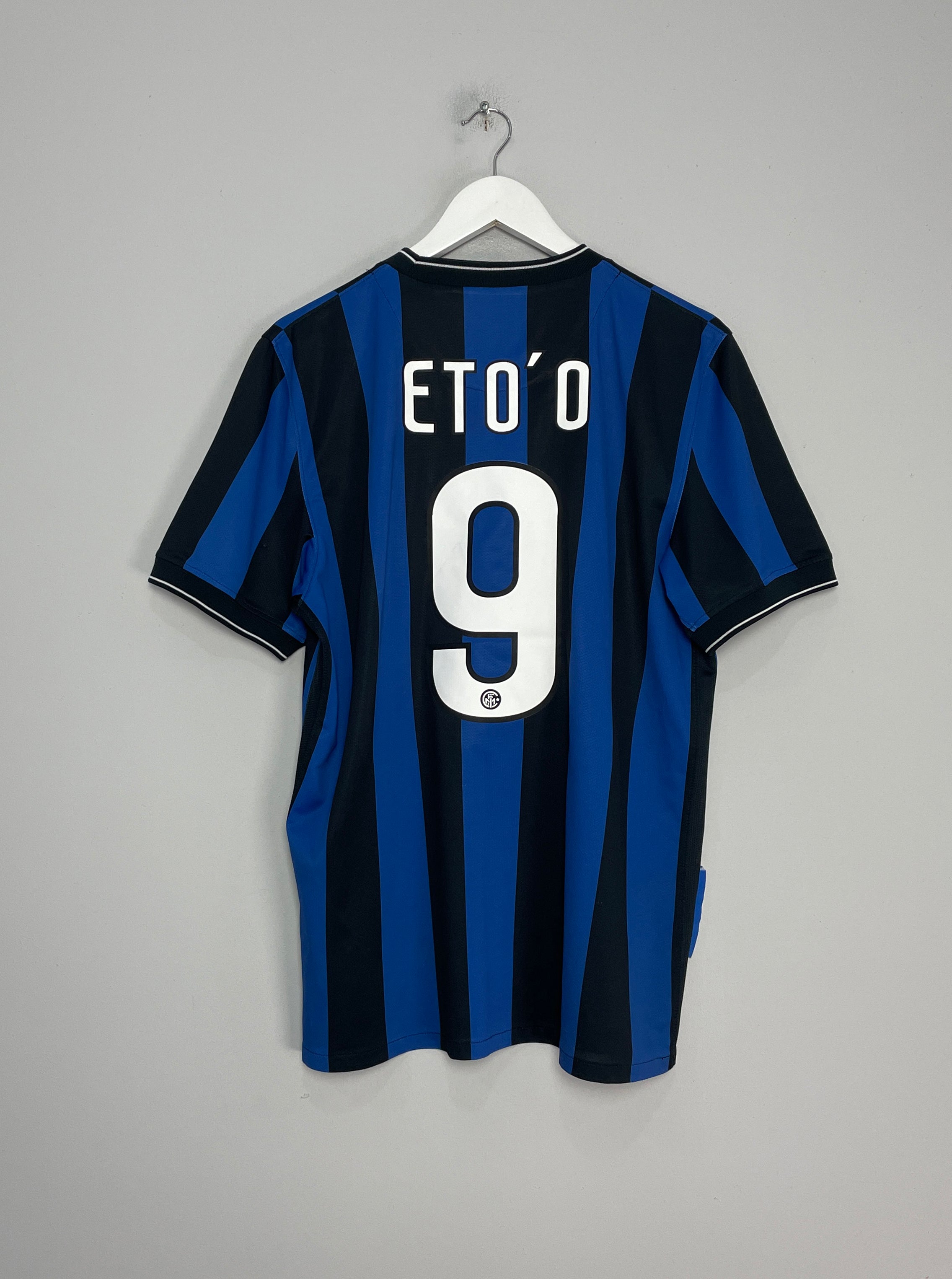 2009/10 INTER MILAN ETO'O HOME SHIRT (L) NIKE