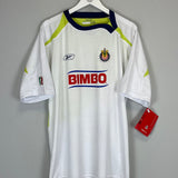 2006 CHIVAS GUADALAJARA CHICHARITO #14 *BNWT* AWAY SHIRT (XL) REEBOK