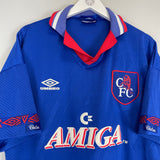 1993/94 CHELSEA HOME SHIRT (XL) UMBRO