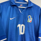 1997/98 ITALY DEL PIERO #10 HOME SHIRT (L) NIKE