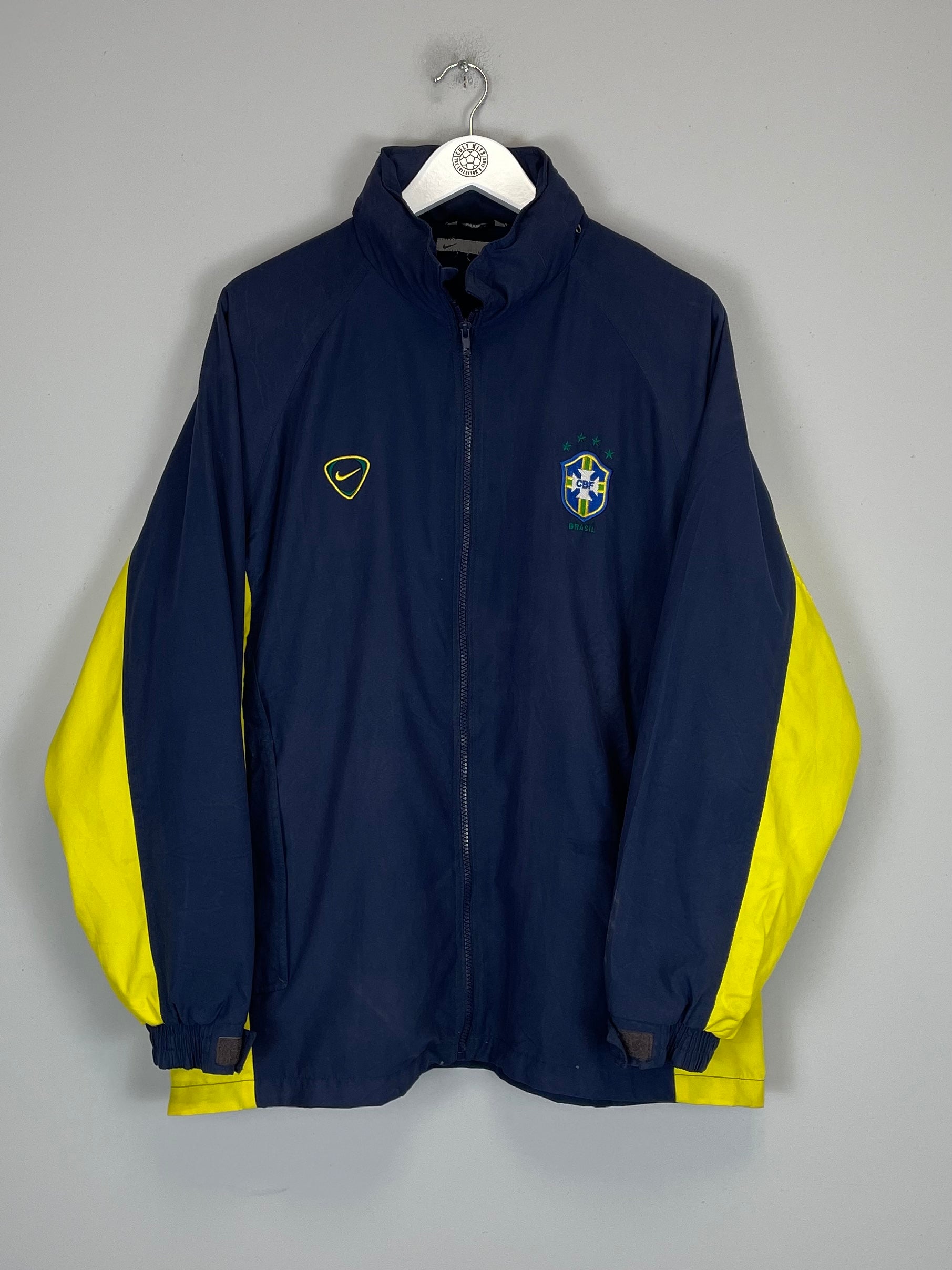 2000 BRAZIL TRACK JACKET (L) NIKE