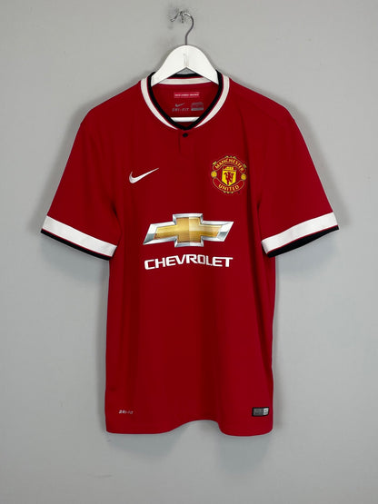 2014/15 MANCHESTER UNITED V.PERSIE #20 HOME SHIRT (M) NIKE