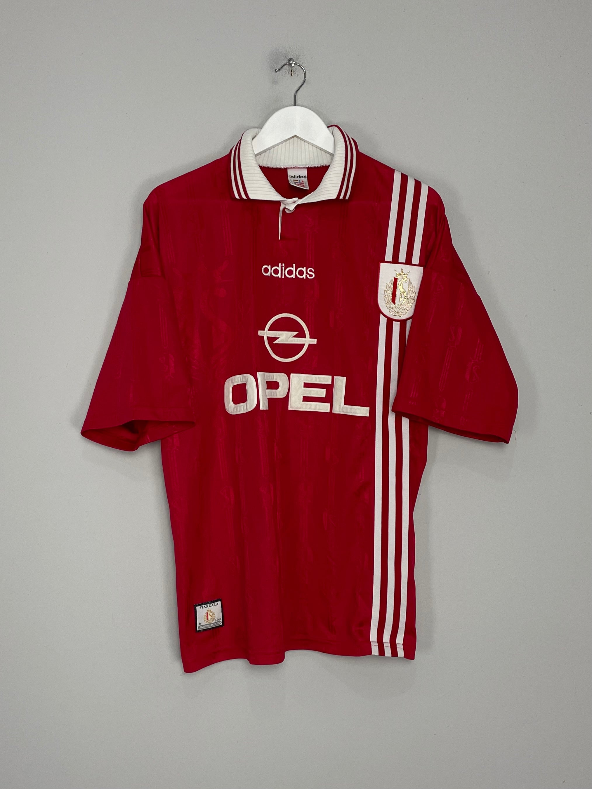 1996/97 STANDARD LIEGE HOME SHIRT (M) ADIDAS