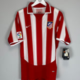 2003/04 ATLETICO MADRID SIMEONE #14 *BNWT* HOME SHIRT (M) NIKE