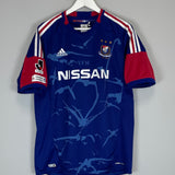 2012 YOKOHAMA MARINOS HOME SHIRT (L) ADIDAS