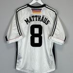 1998/00 GERMANY MATTHAUS #8 HOME SHIRT (L) ADIDAS