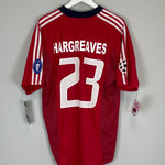 2002/03 BAYERN MUNICH HARGREAVES #23 C/L *BNWT* HOME SHIRT (L) ADIDAS