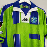 1999/00 SHONAN BELLMARE HOME SHIRT (L) KAPPA