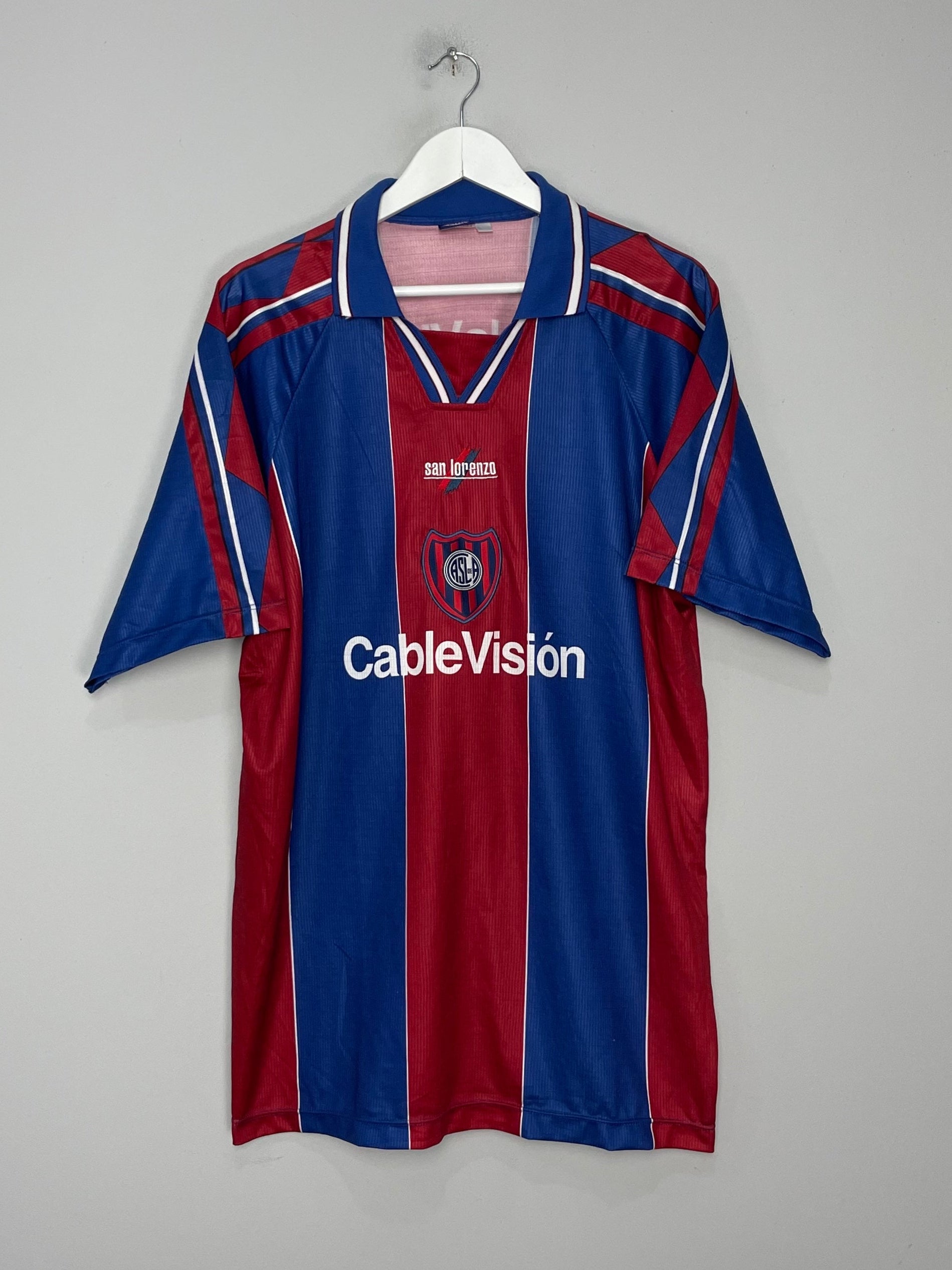 1999/00 SAN LORENZO #22 HOME SHIRT (XL) MEBAL