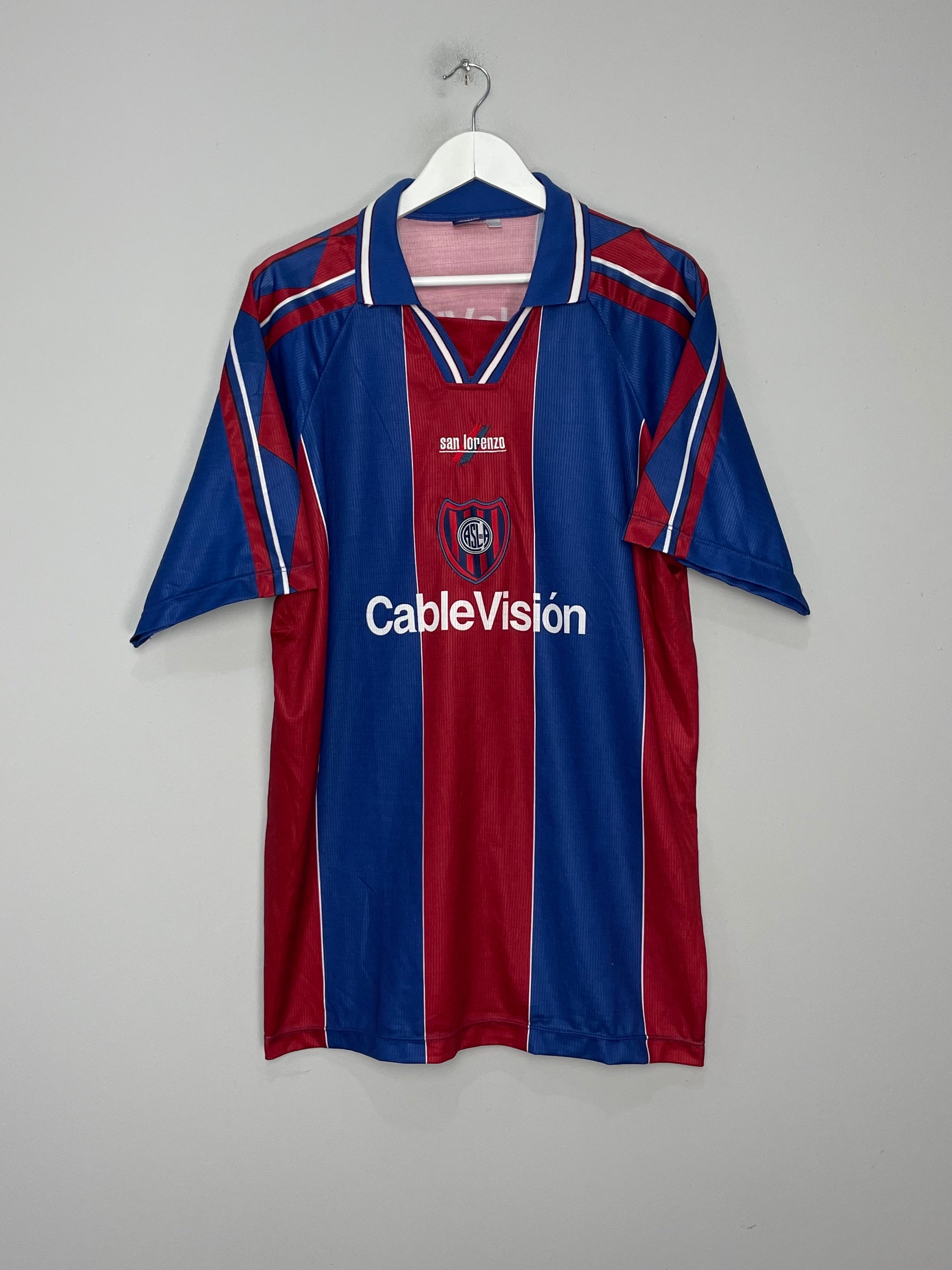 1999/00 SAN LORENZO #22 HOME SHIRT (XL) MEBAL