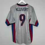 1998/01 BARCELONA KLUIVERT #9 AWAY SHIRT (L) NIKE