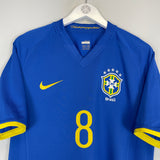 2008/10 BRAZIL KAKA #8 AWAY SHIRT (M) NIKE