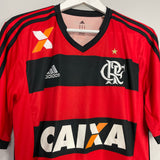 2013 FLAMENGO ELANO #7 HOME SHIRT (M) ADIDAS