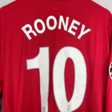 2009/10 MANCHESTER UNITED ROONEY #10 *BNWT* C/L L/S HOME SHIRT (XL) NIKE