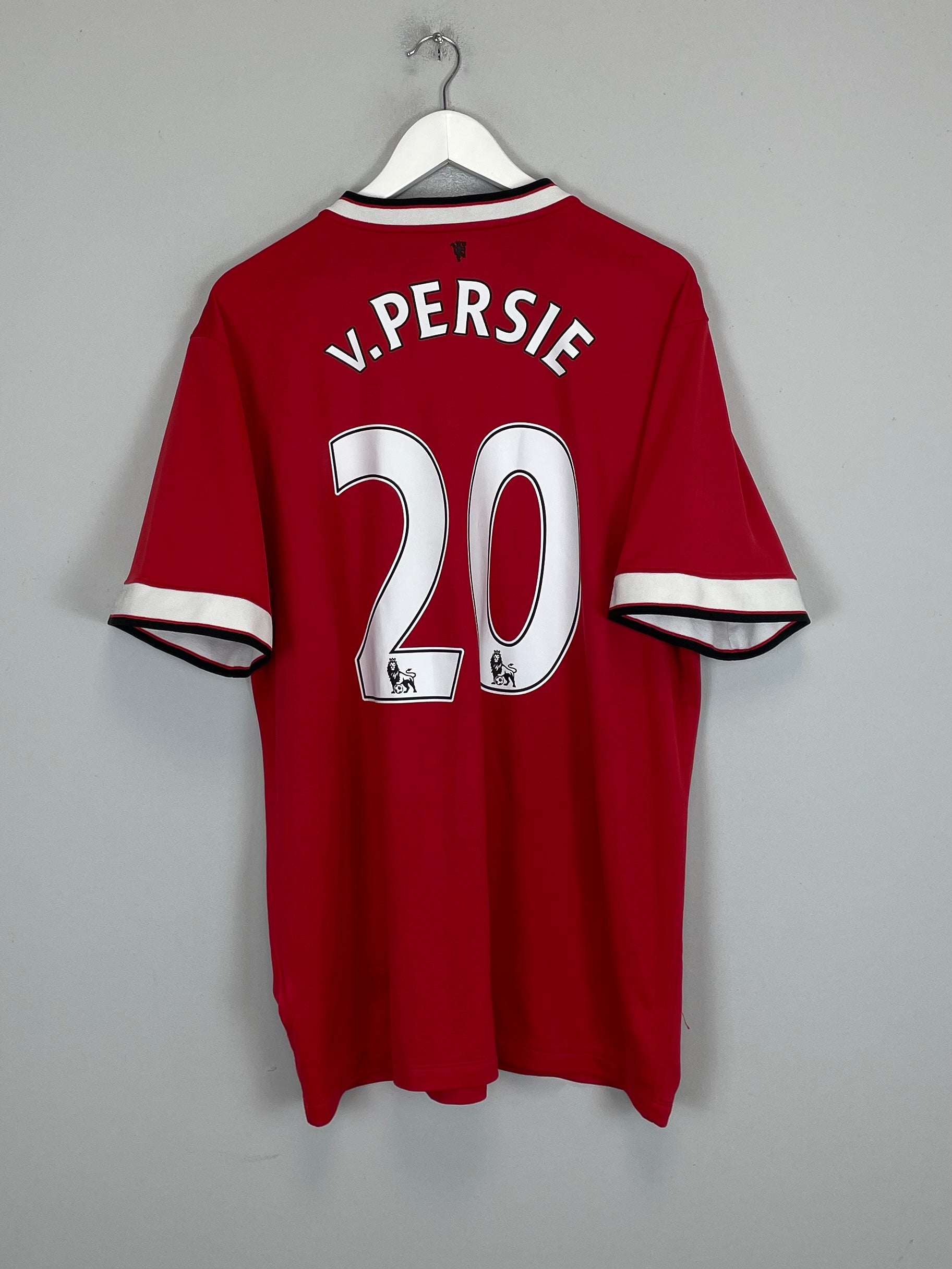 2015/16 MANCHESTER UNITED V.PERSIE #20 HOME SHIRT (XL) NIKE