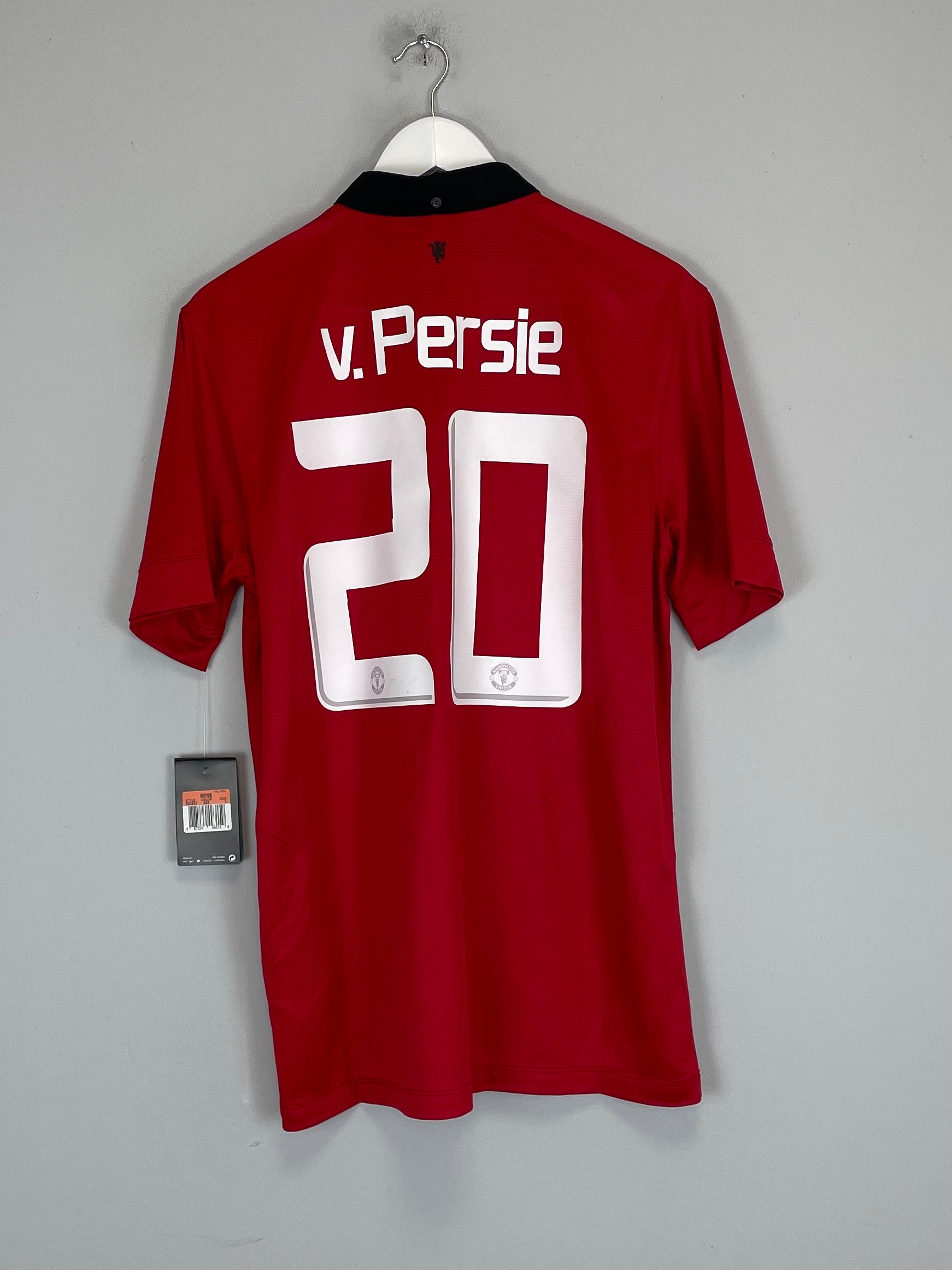 2013/14 MANCHESTER UNITED V.PERSIE #20 *BNWT* HOME SHIRT (L) NIKE