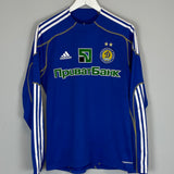 2009/10 DYNAMO KYIV SHEVCHENKO #7 *PLAYER ISSUE* L/S HOME SHIRT (M) ADIDAS