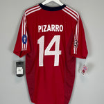 2002/03 BAYERN MUNICH PIZARRO #14 C/L *BNWT* HOME SHIRT (L) ADIDAS