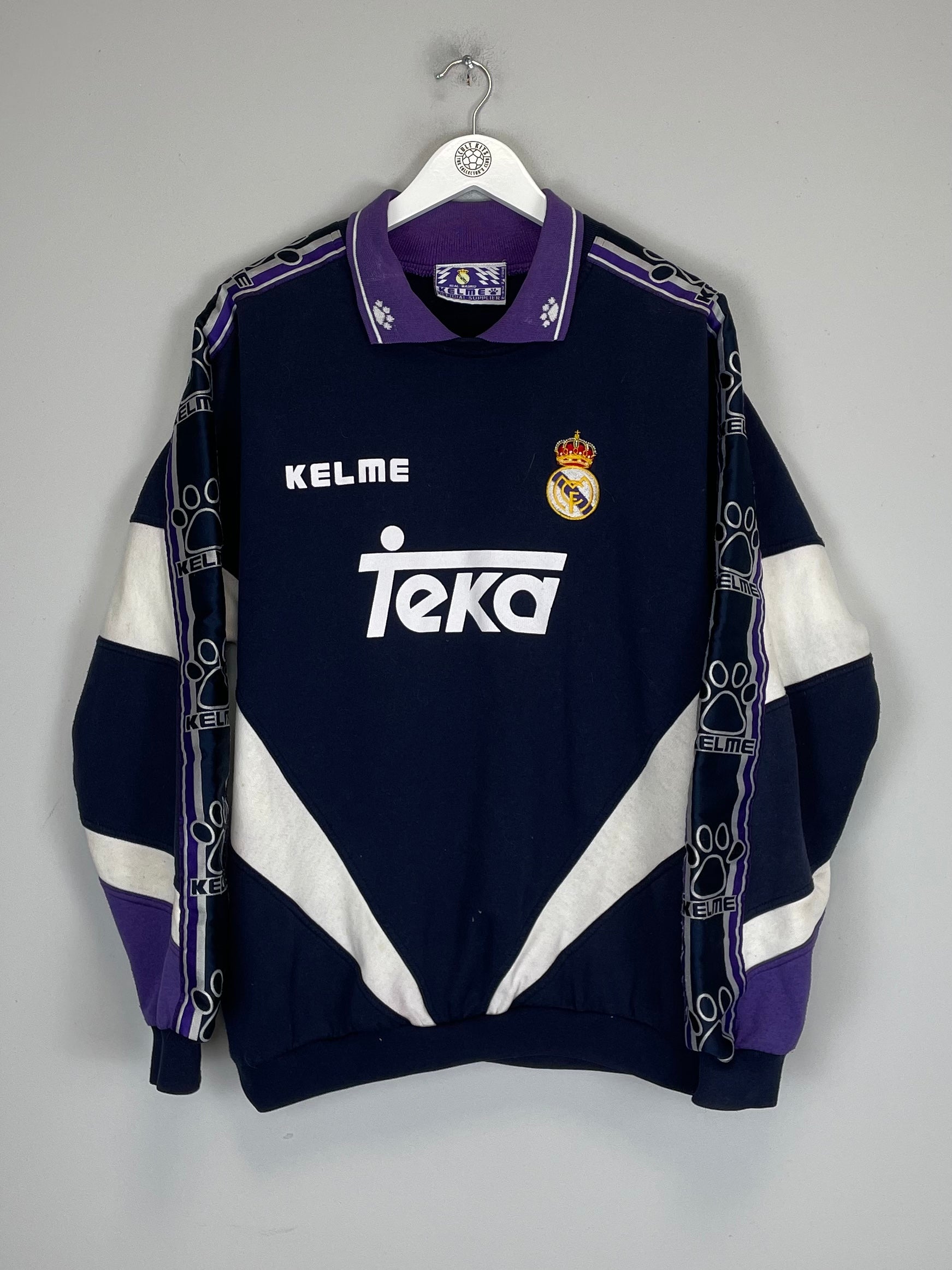 1994/96 REAL MADRID SWEATSHIRT (XL) KELME