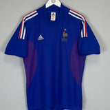 2002/04 FRANCE ZIDANE #10 HOME SHIRT (M) ADIDAS