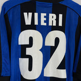 2000/01 INTER MILAN VIERI #32 HOME SHIRT (L) NIKE