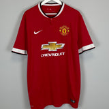 2015/16 MANCHESTER UNITED V.PERSIE #20 HOME SHIRT (XL) NIKE