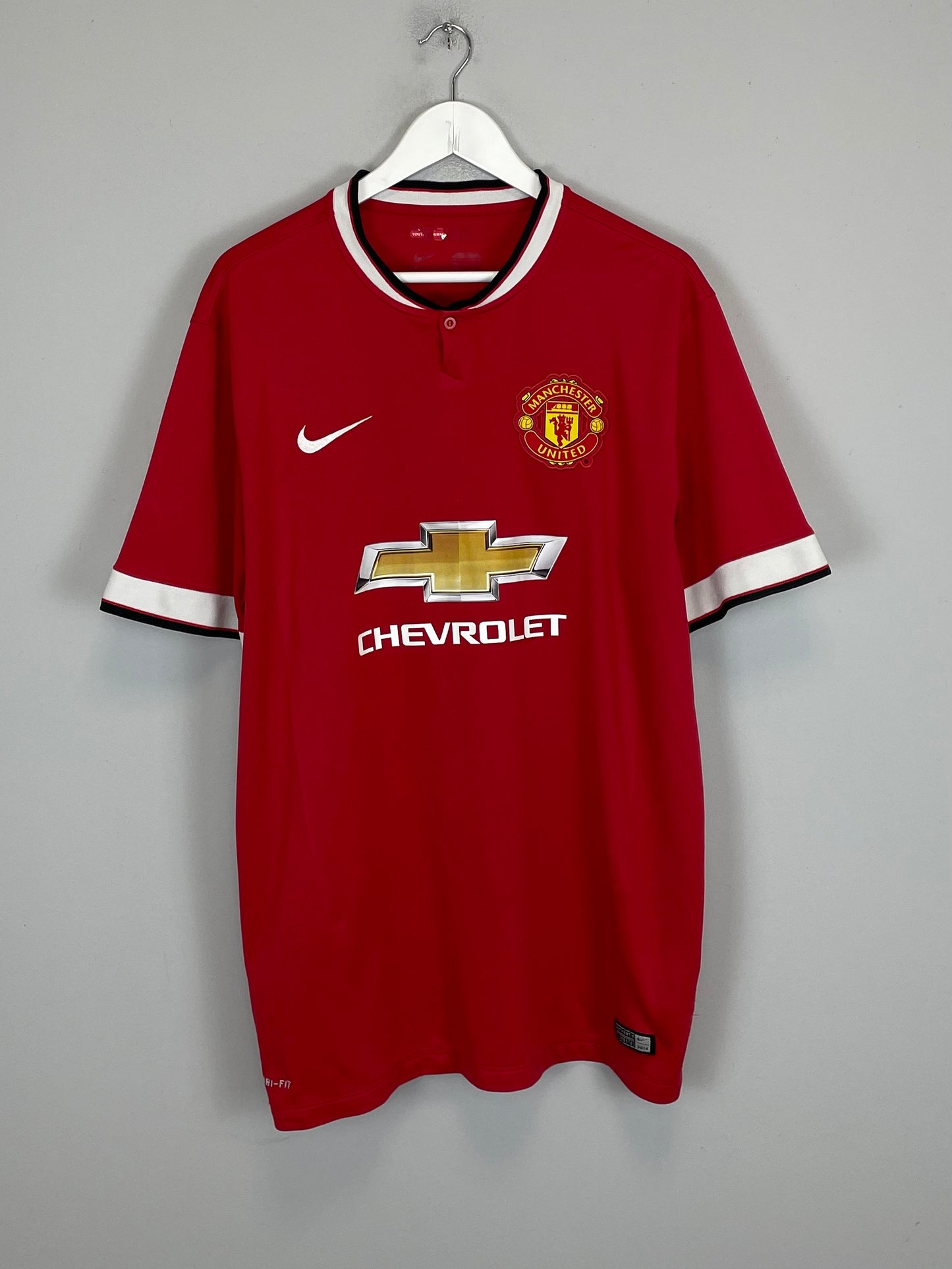 2015/16 MANCHESTER UNITED V.PERSIE #20 HOME SHIRT (XL) NIKE