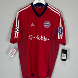 2002/03 BAYERN MUNICH HARGREAVES #23 C/L *BNWT* HOME SHIRT (L) ADIDAS