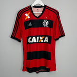 2013 FLAMENGO ELANO #7 HOME SHIRT (M) ADIDAS