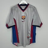 1998/01 BARCELONA KLUIVERT #9 AWAY SHIRT (L) NIKE