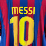 2009/10 BARCELONA MESSI #10 HOME SHIRT (L) NIKE