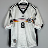 1998/00 GERMANY MATTHAUS #8 HOME SHIRT (L) ADIDAS