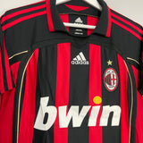 2006/07 AC MILAN INZAGHI #9 HOME SHIRT (S) ADIDAS