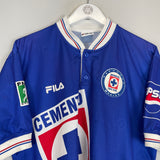 1999 CRUZ AZUL HOME SHIRT (L) FILA