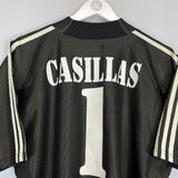 2002/03 REAL MADRID CASILLAS #1 *CENTENARY* GK SHIRT (L) ADIDAS