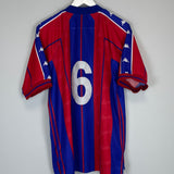 1997/98 BARCELONA #6 HOME SHIRT (L) KAPPA