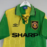 1992/94 MANCHESTER UNITED THIRD SHIRT (L) UMBRO