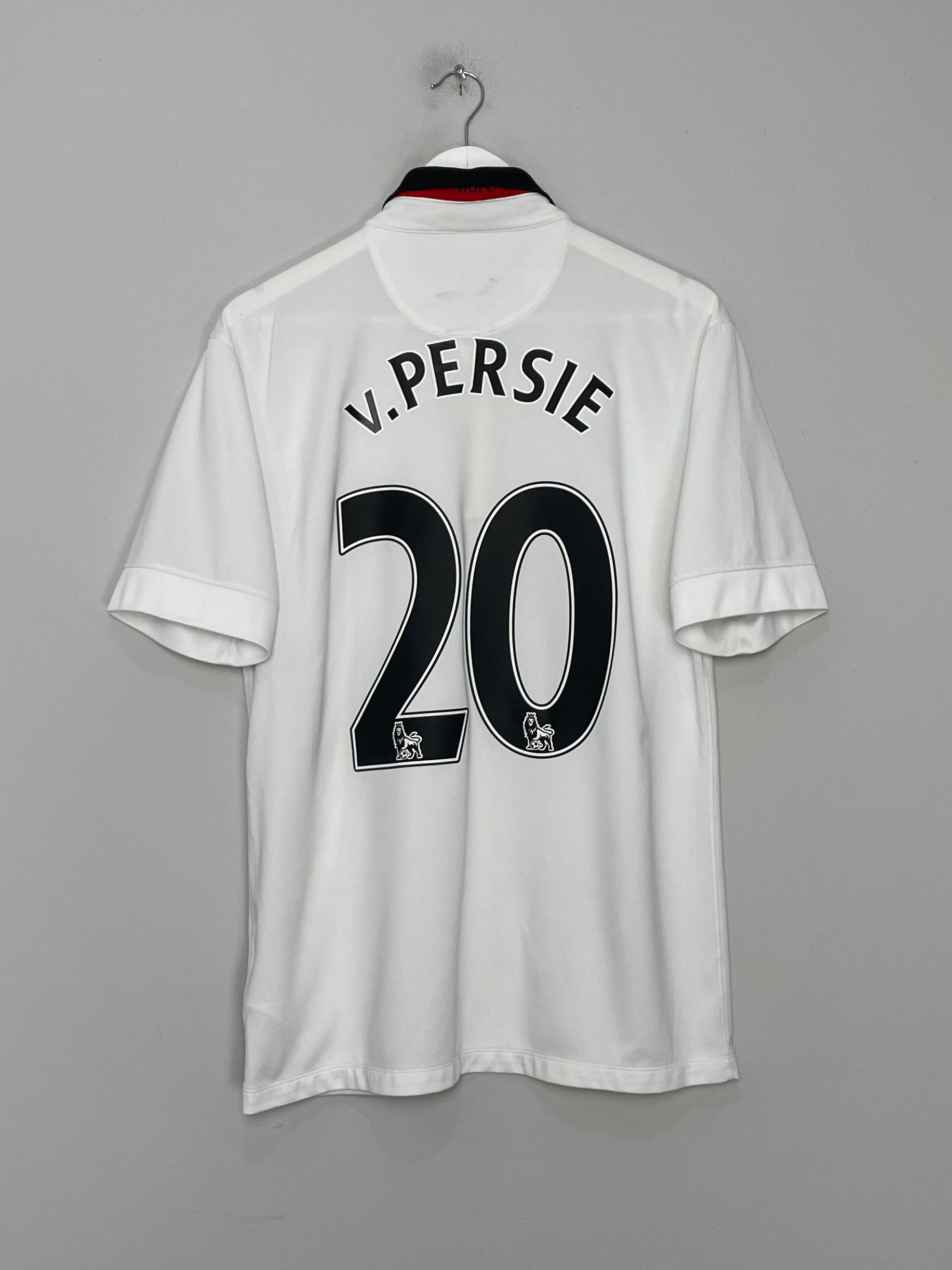 2014/15 MANCHESTER UNITED V.PERSIE #20 AWAY SHIRT (L) NIKE