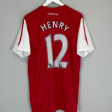 2011/12 ARSENAL HENRY #12 HOME SHIRT (L) NIKE