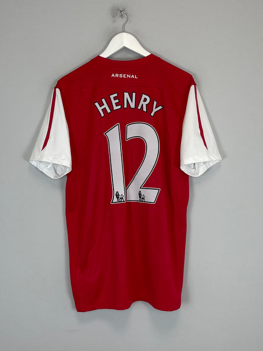 2011/12 ARSENAL HENRY #12 HOME SHIRT (L) NIKE