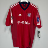 2002/03 BAYERN MUNICH PIZARRO #14 C/L *BNWT* HOME SHIRT (L) ADIDAS