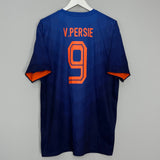 2014/15 NETHERLANDS V.PERSIE #9 AWAY SHIRT (XL) NIKE