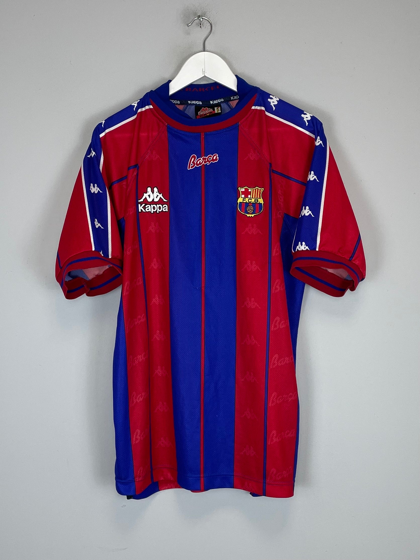 1997/98 BARCELONA #6 HOME SHIRT (L) KAPPA