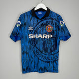 1992/93 MANCHESTER UNITED AWAY SHIRT (S) UMBRO