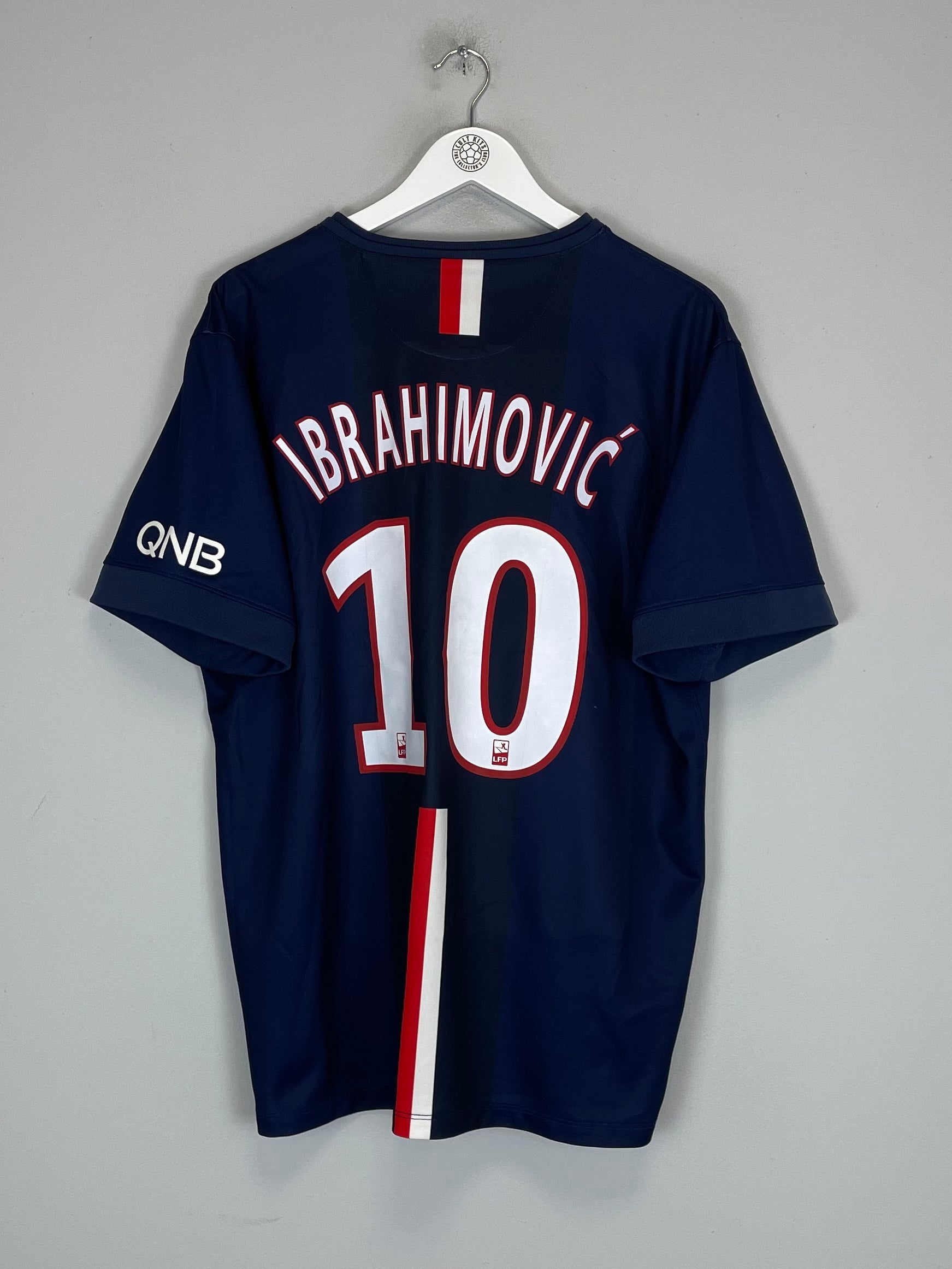 2014/15 PSG IBRAHIMOVIC #10 HOME SHIRT (XL) NIKE