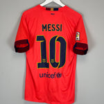 2014/15 BARCELONA MESSI #10 AWAY SHIRT (M) NIKE