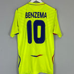 2008/09 LYON BENZEMA #10 THIRD SHIRT (M) ADIDAS