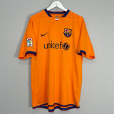 2006/08 BARCELONA RONALDINHO #10 AWAY SHIRT (XL) NIKE