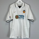 2002/03 VALENCIA AIMAR #10 HOME SHIRT (XL) NIKE