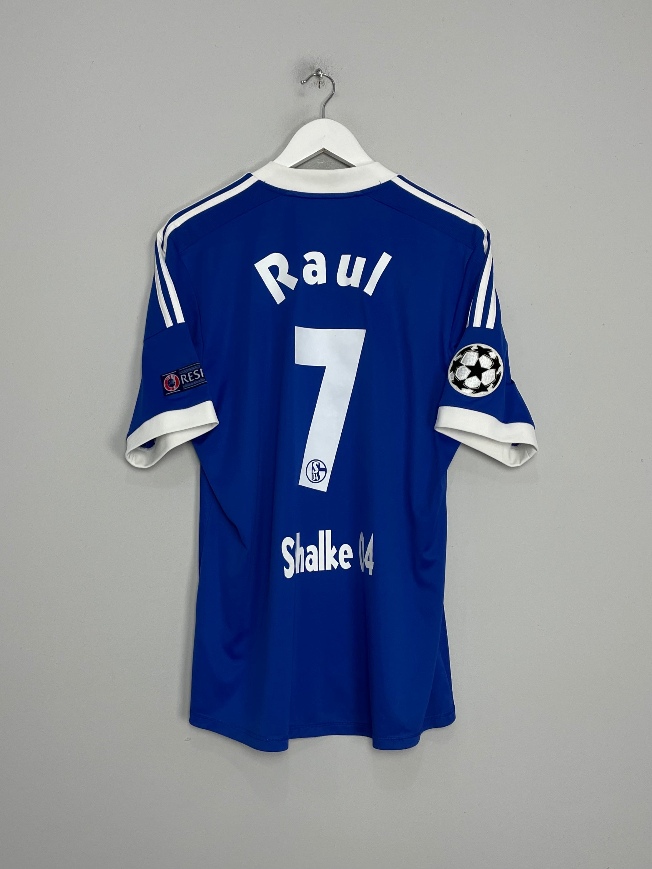 2013/14 SCHALKE RAUL #7 C/L HOME SHIRT (L) ADIDAS